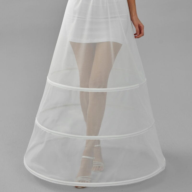 Wedding Dress Underskirt, White Petticoat