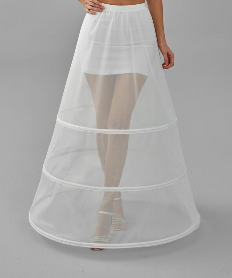 Wedding Dress Underskirt, White Petticoat