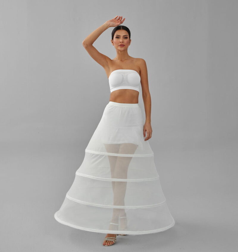 Tulle Underskirt, Wedding Dress Underskirt, White Petticoat