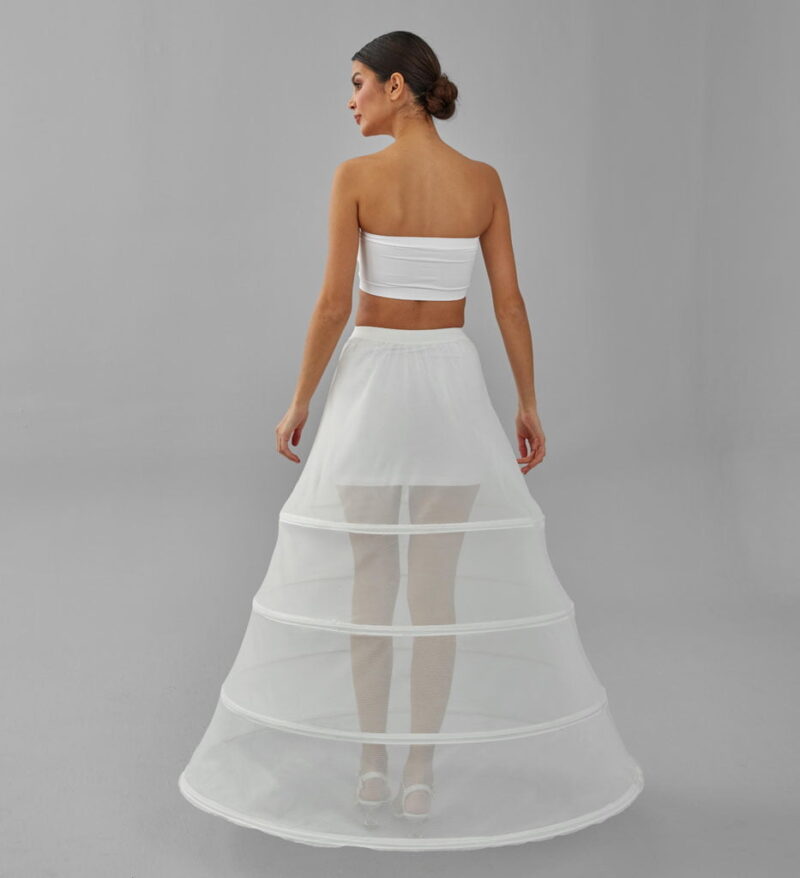 Tulle Underskirt, Wedding Dress Underskirt, White Petticoat