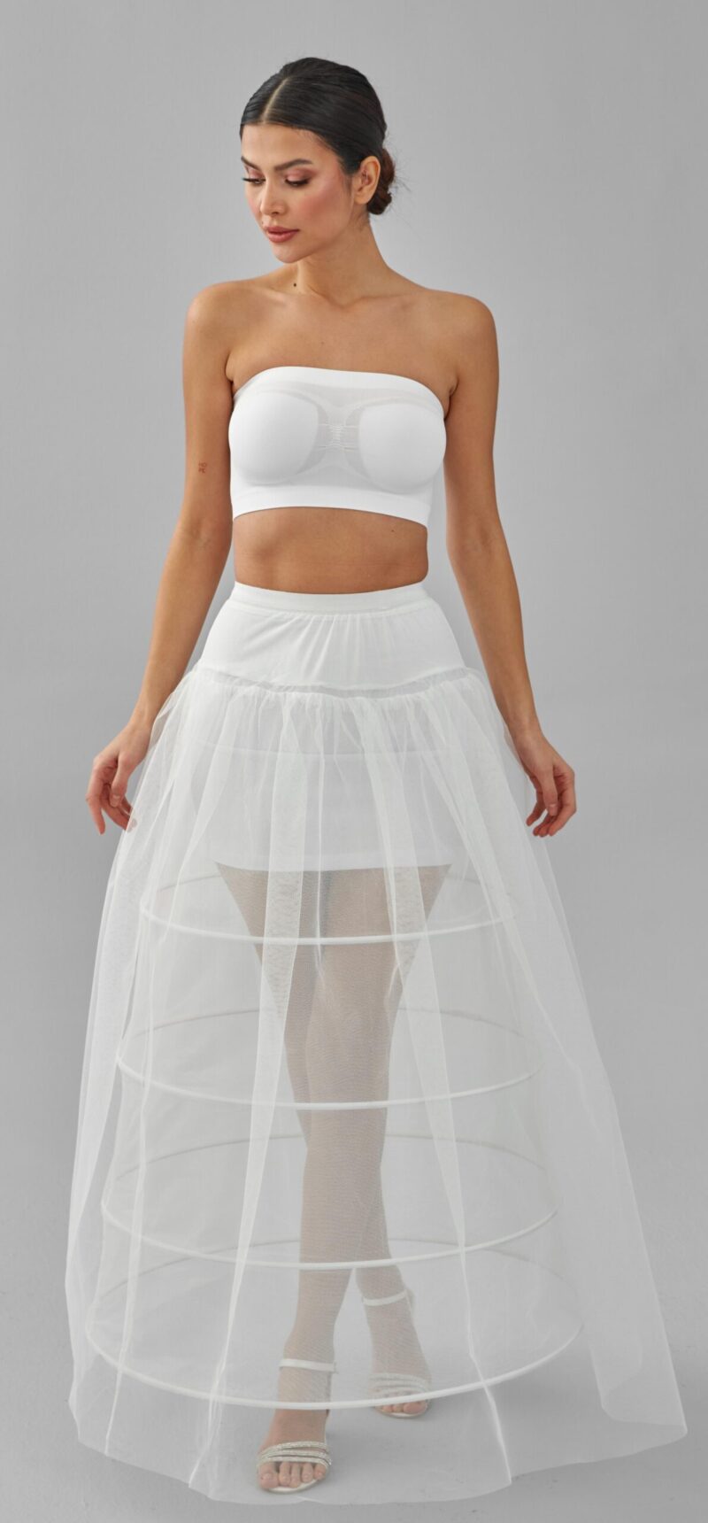 Wedding Dress Underskirt, White Petticoat