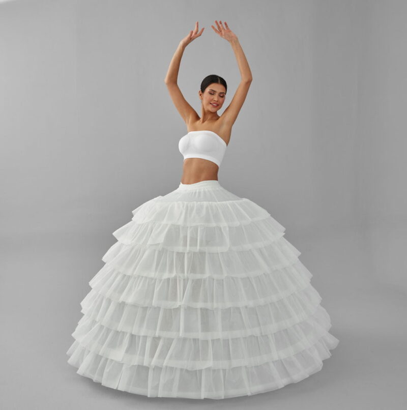 Women's Hoop Petticoat, Wedding Dress Underskirt, Ball Gown Crinoline