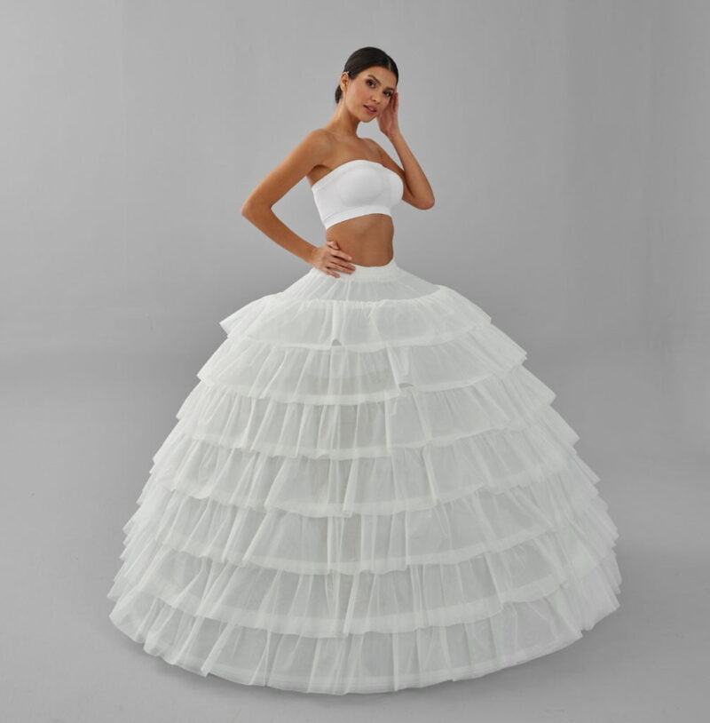 Women's Hoop Petticoat, Wedding Dress Underskirt, Ball Gown Crinoline