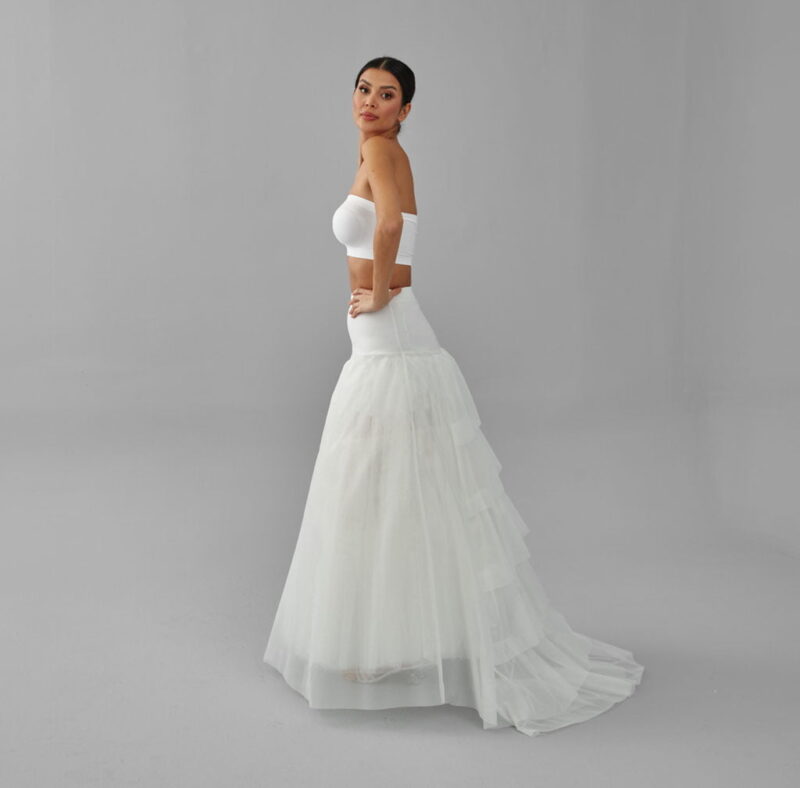 Wedding Dress Underskirt, White Petticoat