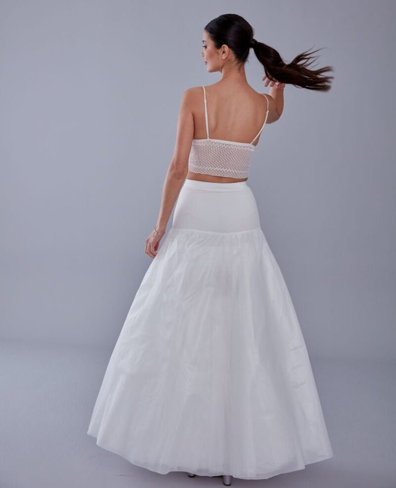 Wedding Dress Underskirt, White Petticoat