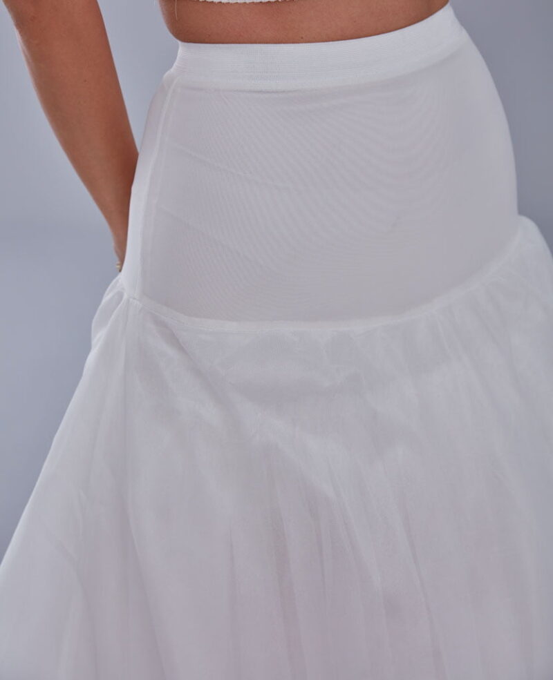 Wedding Dress Underskirt, White Petticoat