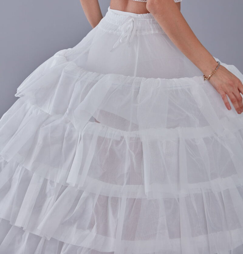 Quinceañera Dress Petticoat, Wedding Dress Underskirt, Bridal Ball Gown Crinoline