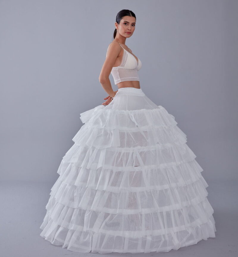 Quinceañera Dress Petticoat, Wedding Dress Underskirt, Bridal Ball Gown Crinoline