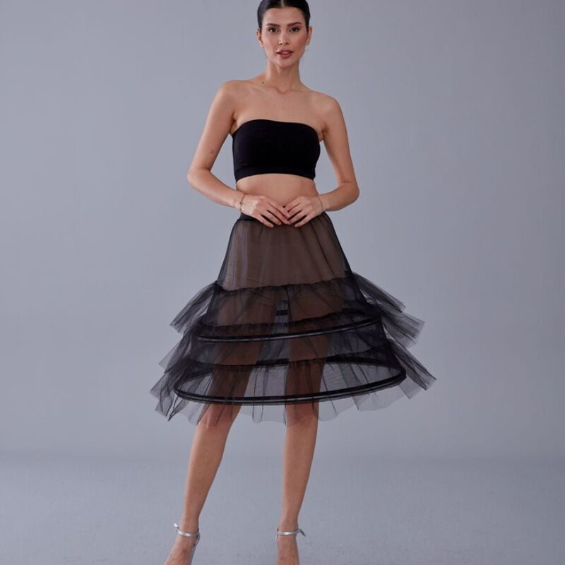 Black Petticoat, Lining Skirt Petticoat, Wedding Dress Underskirt