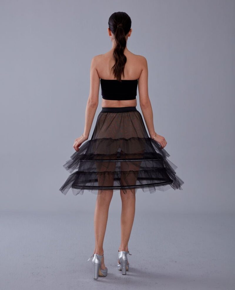 Black Petticoat, Lining Skirt Petticoat, Wedding Dress Underskirt