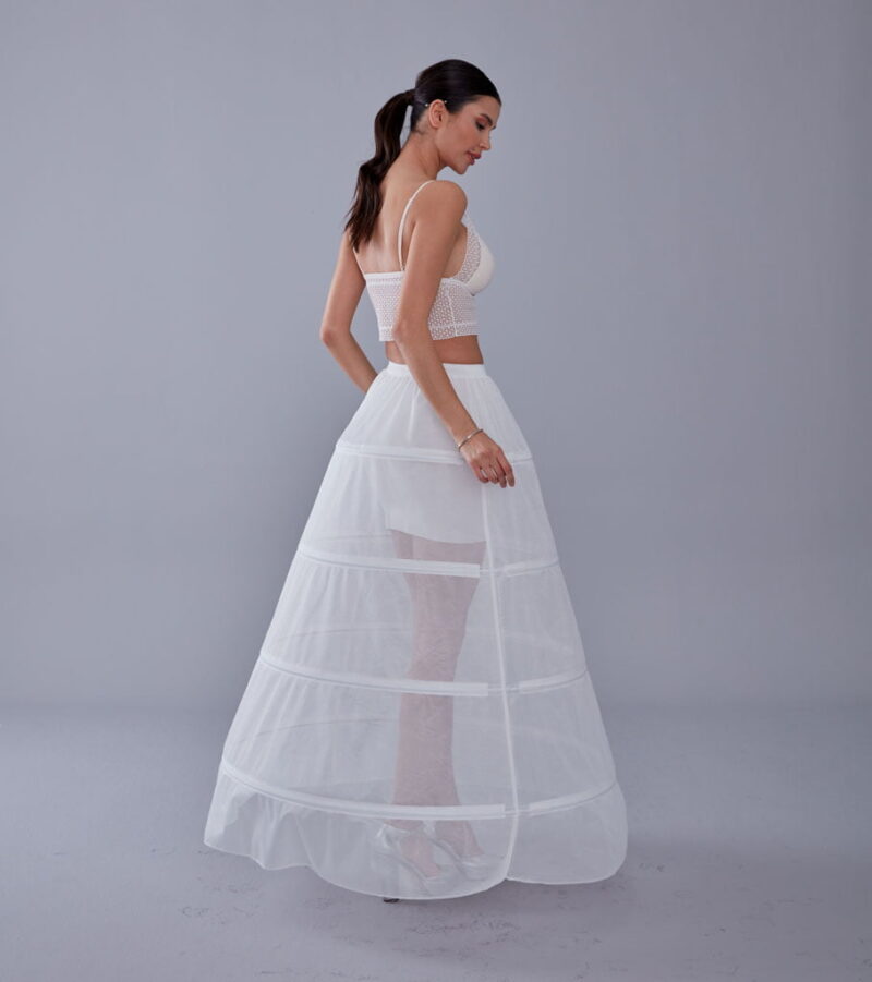 White Petticoat for Costumes and Bridal Gowns