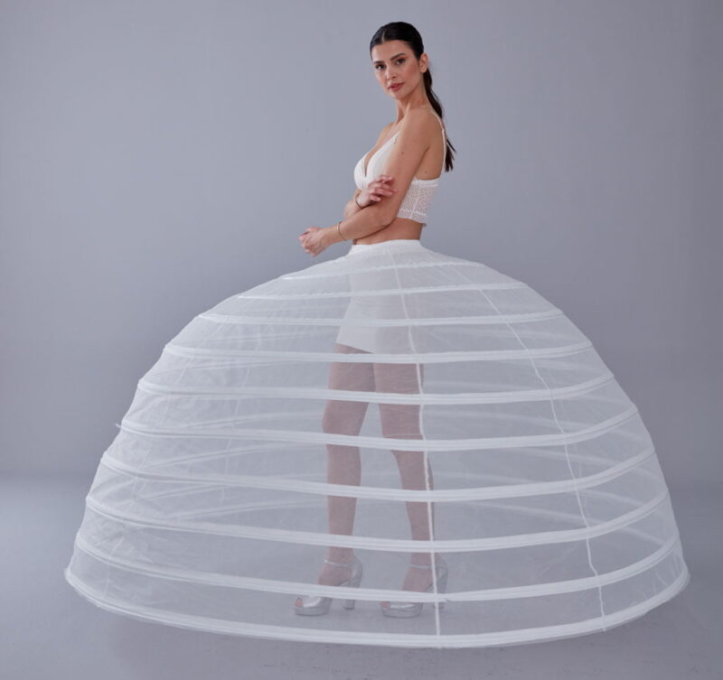 White Petticoat for Costumes and Bridal Gowns