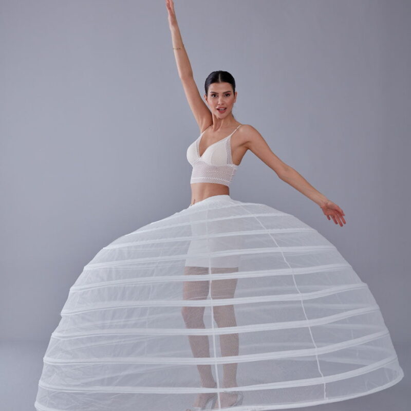 White Petticoat for Costumes and Bridal Gowns